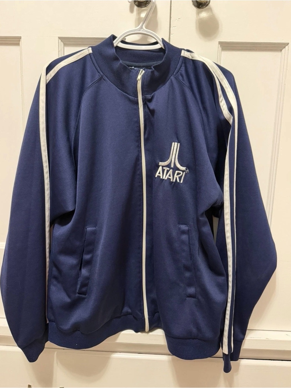 VINTAGE ATARI Full zip jacket size large. RETRO